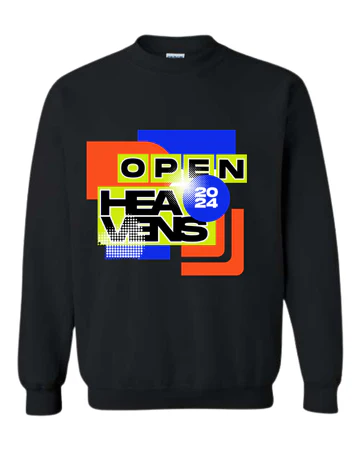 Merchandise for Open Heavans 2023