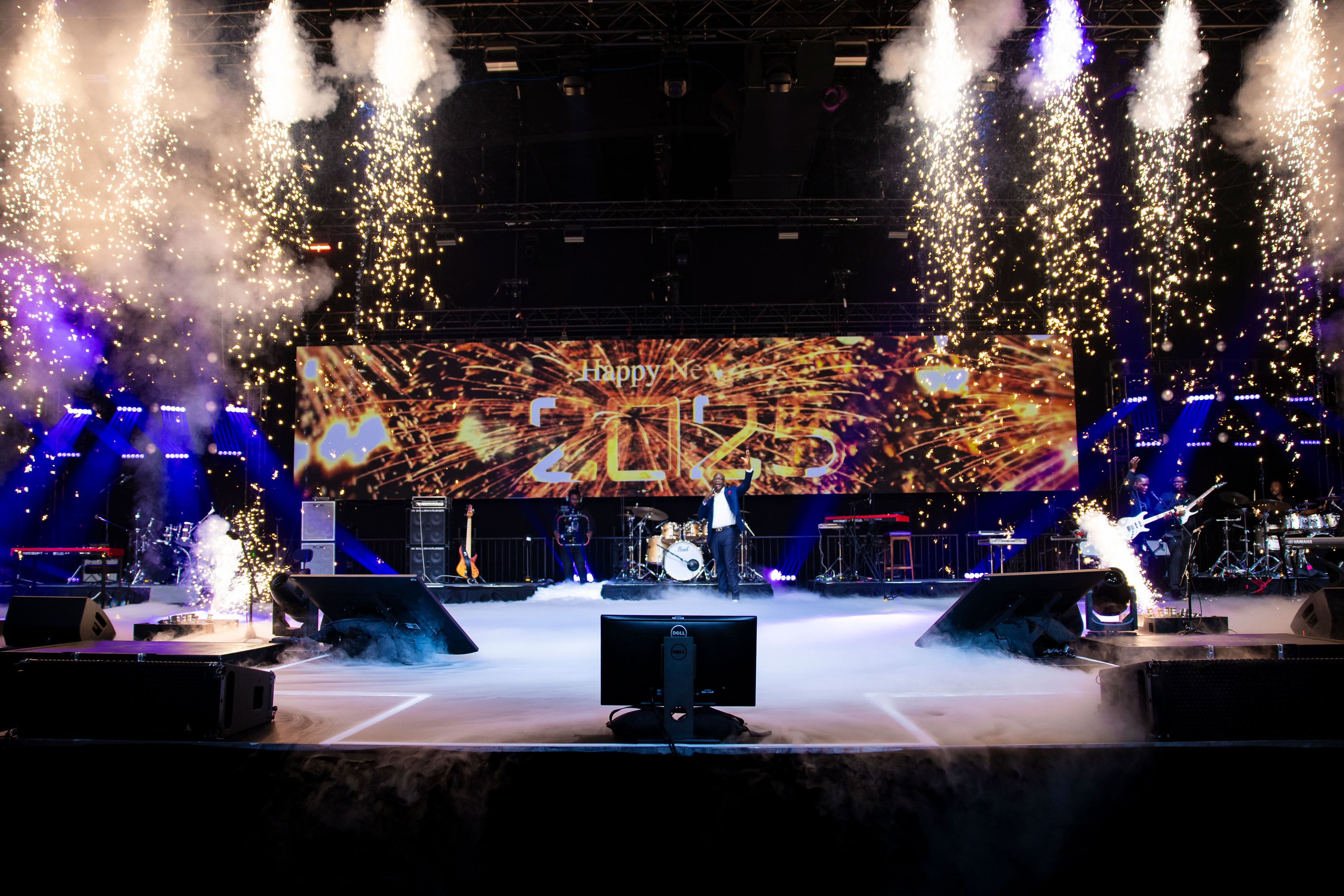 Hand holding smartphone